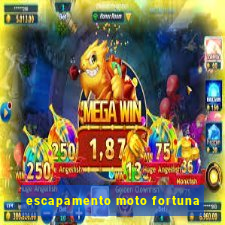 escapamento moto fortuna